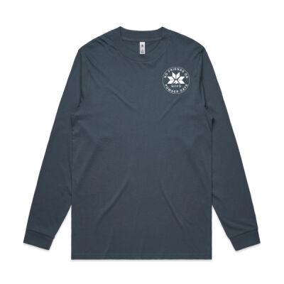 circle nfpd long sleeve slate blue  Thumbnail