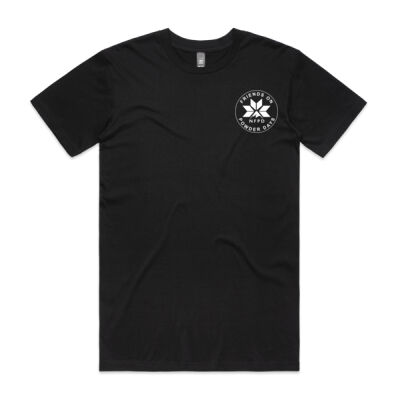 Friends on Powder days tee white screen  Thumbnail